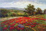 Hulsey Canvas Paintings - Campo di Fiore II
